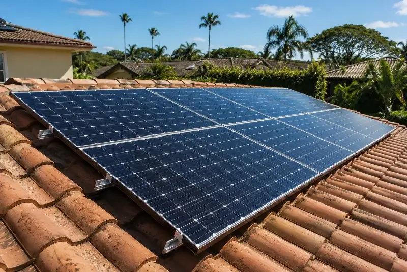 Installation de panneaux solaires à Xaintray